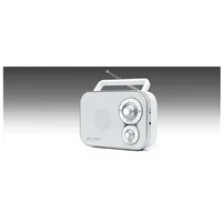 Muse  Portable Radio M-051Rw Aux in White 3700460203344