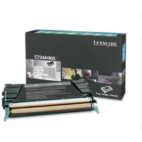 Lexmark C734A1Kg toner cartridge 1 pcs Original Black  734646047593 Tonlexlex0021