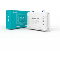 Sonoff 4Chpror3 Viedais Wi-Fi un Rf 433 Mhz slēdzis līdz četrām līnijām  M0802010004 6920075775815