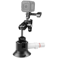 Glass car holder with Pump Suction Puluz for Gopro Hero, Dji Osmo Action Pu845B  5905316147416 052189