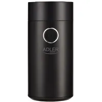 Adler Coffee grinder Ad4446Bs  150 W beans capacity 75 g Lid safety switch Black Ad 4446Bs 5903887800433