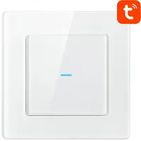 Smart Light Switch Wifi Avatto N-Ts10-W1 1 Way Tuya White  6976037360469