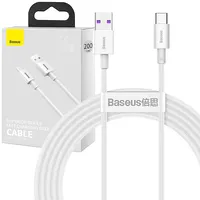 Baseus Superior Series Cable Usb to Usb-C, 66W, 2M White  Catys-A02 6953156205529 026225