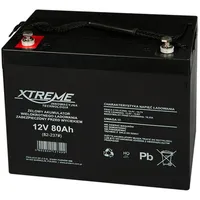 Gel battery 12V 80Ah Xtreme  Azblouaz8223700 5900804127499 82-237