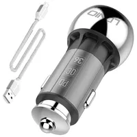 Ldnio C1 Usb, Usb-C Car charger  Microusb Cable 042773