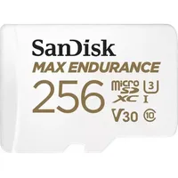 Atmiņas karte Sandisk Max Endurance microSDXC 256Gb  Sd Adapter Sdsqqvr-256G-Gn6Ia 619659178543