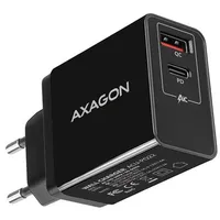 Axagon Acu-Pq22 wall charger Qc3.0/ Afc/ Fcp  Pd type-C, 22W, black 918364999976