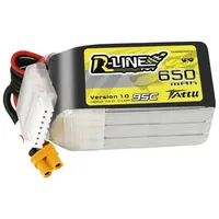 Battery Tattu R-Line 650Mah 22,2V 95C 6S1P Xt30U-F  031794135717