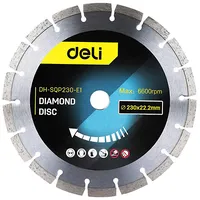 Diamond disc Deli Tools Edh-Sqp125-E1  041868