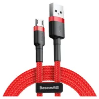 Baseus Cafule 1.5A 2M usb to micro cable, red  13969