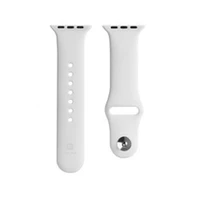 Evelatus Apple Watch 38 / 40 41Mm Silicone Loop Straps 110Mm S M White  4-Eveapw38Sw 4752192064235