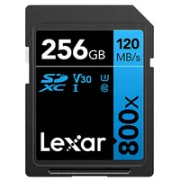 Lexar  Memory Card Professional 800X Pro 256 Gb Sdxc Flash memory class Uhs-I Lsd0800P256G-Bnnng 843367130153
