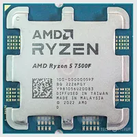 Cpu Amd Desktop Ryzen 5 7500F 3700 Mhz Cores 6 6Mb Socket Sam5 65 Watts Multipack 100-100000597Mpk 