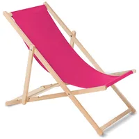 Wooden chair made of quality beech wood with three adjustable backrest positions Colour pink Greenblue Gb183  różowy 5902211106432 Wlononwcrbf86