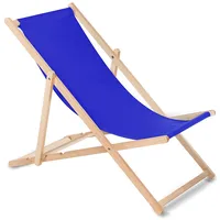 Wooden chair made of quality beech wood with three adjustable backrest positions colour blue Greenblue Gb183  ciemnoniebieski 5902211105701 Wlononwcrbeyx