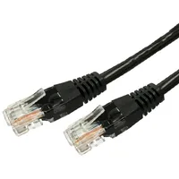 Cable Patchcord cat. 5E Rj45 Utp 1,5M black  Aktbxks5Utp150B 5902002117500