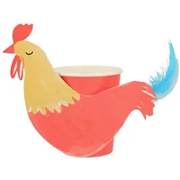 Meri Party Cups On the Farm Rooster J1Meio0Uc003141  636997258645 M203141