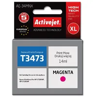Activejet Ae-34Mnx Ink Cartridge Replacement for Epson 34Xl T3473 Supreme 14 ml magenta  5901443108856 Expacjaep0281