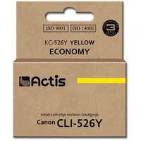 Actis Kc-526Y Ink Cartridge Replacement for Canon Cli-526Y Standard 10 ml yellow  5901452156671 Expacsaca0021