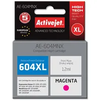 Activejet Ae-604Mnx Ink Cartridge Replacement for Epson 604Xl C13T10H34010 Supreme yield of 350 pages  12 ml magenta 5901443121947 Expacjaep0325