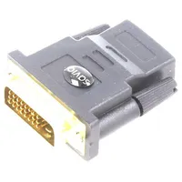 Adapter Dvi-D 241 plug,HDMI socket black  Savkabelcl-21