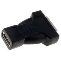 Adapter Dvi-D 241 socket,HDMI socket black  Hdmif-Dvif 60752