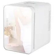 Adler Mini refrigerator with mirror Ad 8085 Free standing  Larder Height 27 cm Fridge net capacity 4 L White 5903887809078