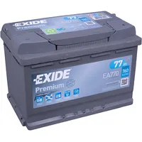 Akumulators Exide Premium Ea770 12V 77Ah 760AEn 278X175X190 0/1  K-Ea770 3661024034241