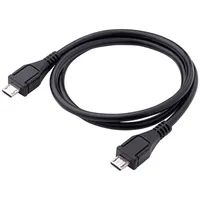 Akyga cable microUSB 60Cm black  Ak-Usb-17 5901720133168