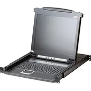 Aten Cl1000M Kvm-Konsole, 43Cm Lcd, Vga, Ps/2-Usb, De-Layout  D 4710469343902