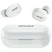 Awei Bluetooth headphones 5.1 T13 Pro Tws white Atawehbtawe0177  6954284001915