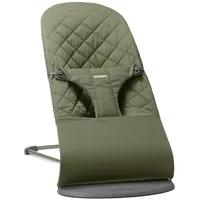 Babybjörn šūpuļkrēsls Bliss Woven/Classic quilt Dark green 006046  3020801-0452 7317680060464