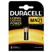 Bat23.D1 23A baterijas 12V Duracell Alkaline Mn21 iepakojumā 1 gb.  5000394011212