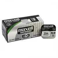 Maxell Bat394.Mx1 394 baterijas 1.55V sudraba-oksīda Sr936Sw,  380 iepakojumā