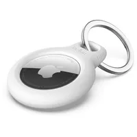 Belkin Secure Holder with Key Ring for Airtag white  Rpblklgkey00004 745883786206 F8W973Btwht