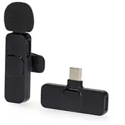 Bezvadu uzlādējams Usb-C Lavalier mikrofons  Micw110Bk 5412810451111