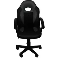 Biroja krēsls Luka 54.5X57Xh85-95Cm melns/pelēks  557981 4750649097577 S-312B Grey