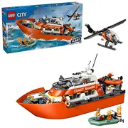 Blocks City 60504 Coast Guard Rescue Boat and amp Helicopter  5702018056943 Wplgps0Ug060504