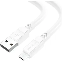 Borofone Cable Bx81 Goodway - Usb to Micro 2,4A 1 metre white Kabav1406  6974443386080