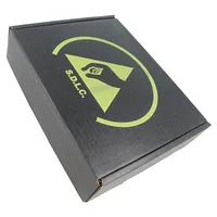 Box with foam lining Esd 267X216X64Mm cardboards black  Ats-026-0072 026-0072