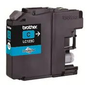 Brother Lc-123 ink cartridge cyan  Lc123C 497776671390