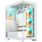 C500 Panoramic Stealth Ice Weiß, Tempered Glass x 2  Gb-C500Pi St 4719331555030