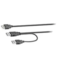 Cable High Speed,Usb 2.0 Usb A socket,USB plug x2 0.3M  Usb-2Usb 93353
