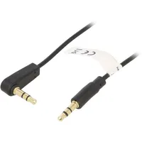 Cable Jack 3.5Mm 3Pin plug,Jack angled plug 0.5M  Avk-185-050Bk 67782