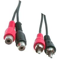 Cable Rca socket x2,RCA plug x2 1.5M Plating nickel plated  Cable-451 50025