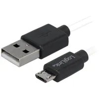 Cable Usb 2.0 A plug,USB B micro plug nickel plated 1.8M  Cu0063