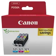 Canon Cli-521 Ink Cartridge Multipack  2934B015 8714574679303