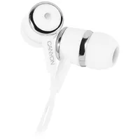 Canyon headphones Epm-01 Mic 1.2M White  Cne-Cepm01W 5291485001599