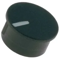 Cap thermoplastic push-in Pointer white black  K85-Blk-L K85 Caps Black