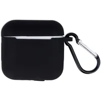 Case for Airpods Pro black with hook  Gsm098919 5900495825421